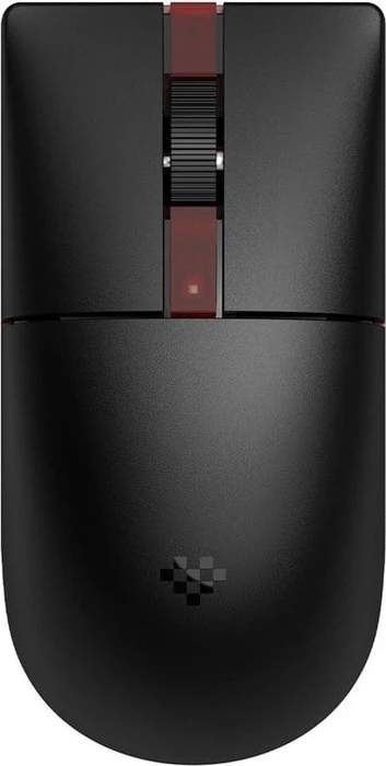 8BitDo Retro R8 Mouse mit Ladestation, Gears of War E-Day Edition, schwarz/rot, USB/Bluetooth