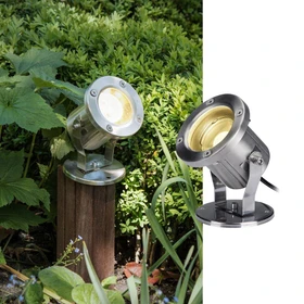 SLV Nautilus 10 Spot LED Gartenspot edelstahl