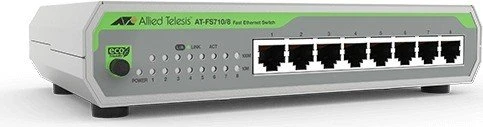 Allied Telesis CentreCOM FS710 Desktop Switch, 8x RJ-45