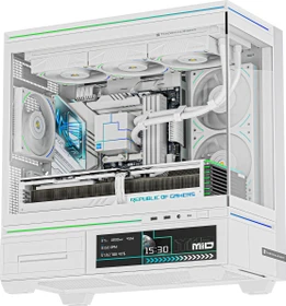 Thermalright TL-M10W Vision White, weiß, Glasfenster (TL-M10W Vision)