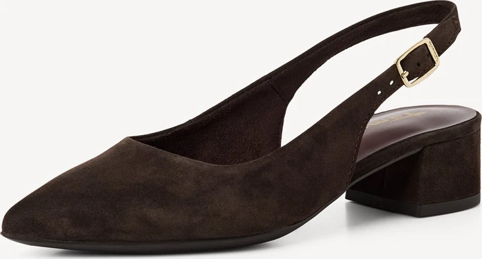 Tamaris Leder Slingpumps braun (Damen)