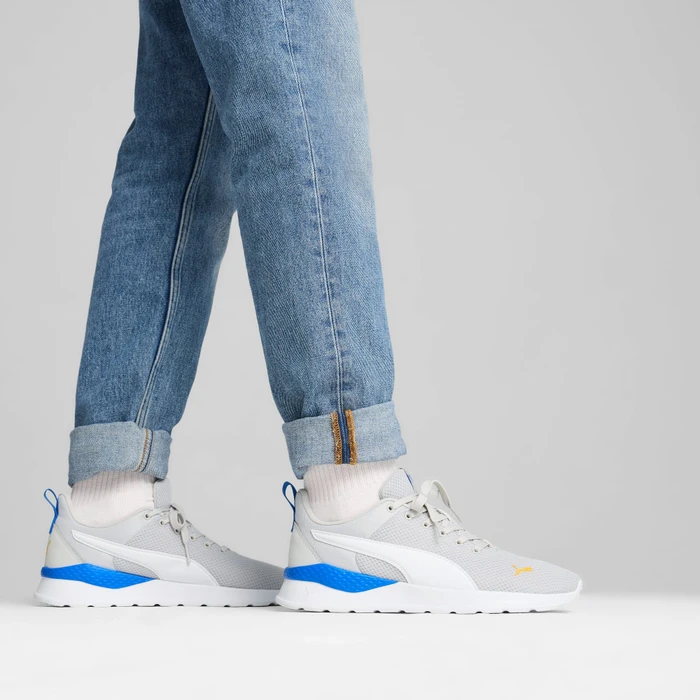Puma Anzarun Lite glacial gray/puma white/hyperlink blue/tangerine