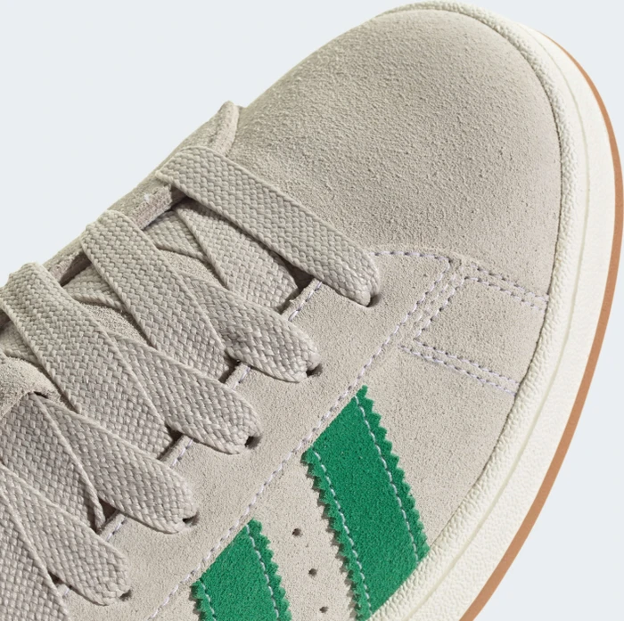 adidas Campus 00s grey one/green/off white
