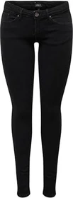 ONLY Skinny Low Coral Jeans black denim (Damen)