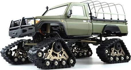 Amewi AMXRock RCX10PTS Scale Crawler Pick-up RTR mattgrün