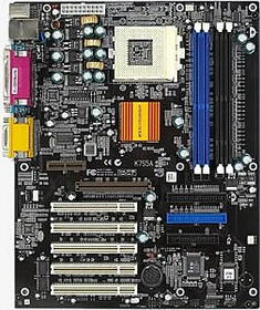 ECS Elitegroup ECS-K7S5A, SiS735 [SDR/DDR]