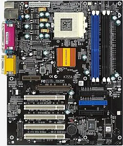 ECS Elitegroup ECS-K7S5A, SiS735 [SDR/DDR]