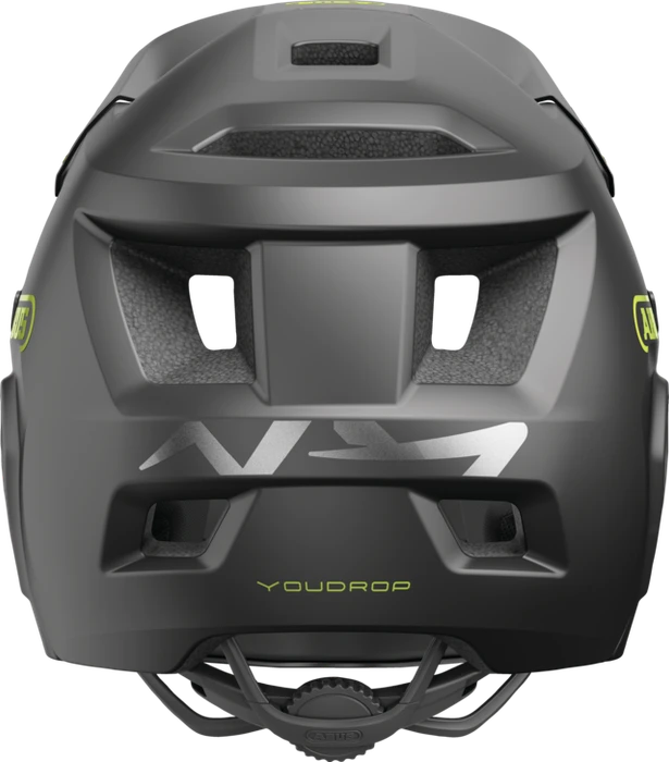 ABUS Youdrop Fullface-Kinderhelm velvet black