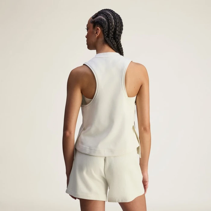 adidas by Stella McCartney Logo Funktionsshirt ärmellos almond milk-smc (Damen)
