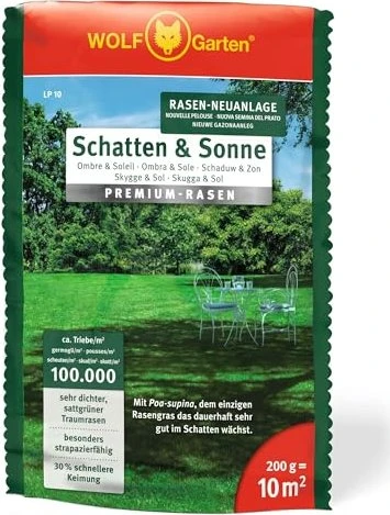 Wolf-Garten LP-10 Saatgut Premium-Rasen ab  11,15 (2026) | Preisvergleich  Geizhals sterreich