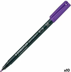 Staedtler Lumocolor 317 permanent violett, 10er-Pack