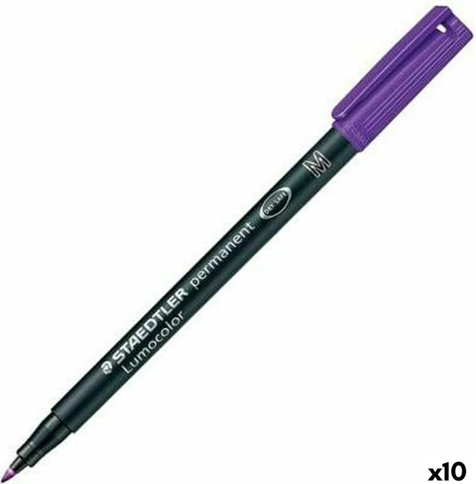 Staedtler Lumocolor 317 permanent violett, 10er-Pack