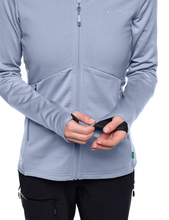 Vaude Monviso Grid Fleece Funktionsjacke dark iris uni (Damen)