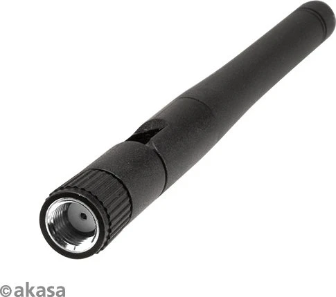 Akasa WLAN Tri-Band, 2er-Pack Antenne, 5GHz/2.4GHz, 2dBi, RP-SMA, omnidirektional