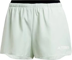 adidas Terrex Multi Light Printed Laufhose kurz linen green (Damen)