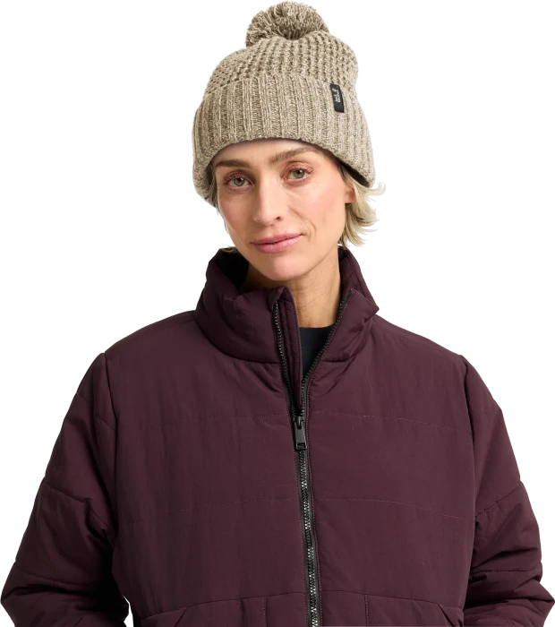 Jack Wolfskin Medley Knit Beanie hazel wood (Damen)