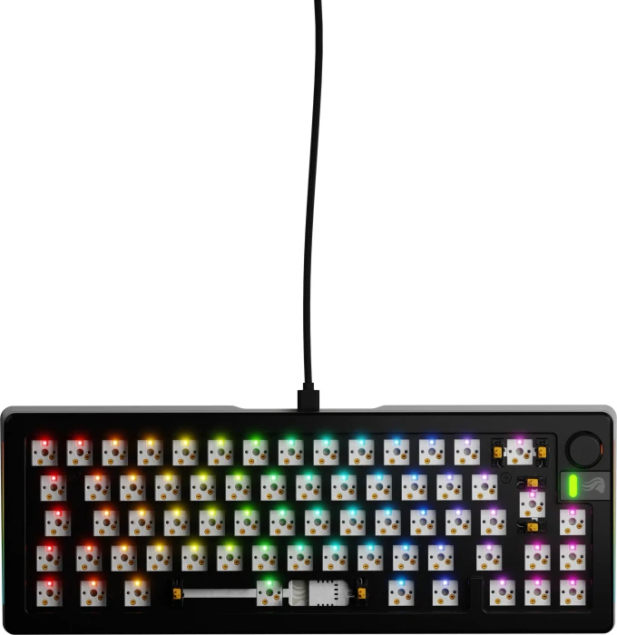 Glorious GMMK 3 Pro, Barebone Tastatur, 65%, schwarz, ISO