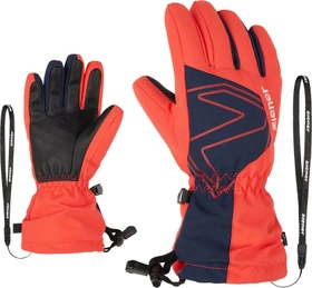 Ziener Laval AS Skihandschuhe fiery red (Junior)