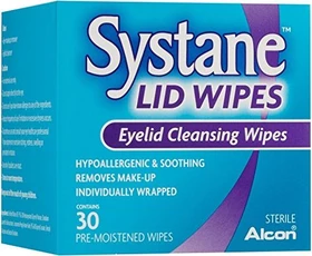Alcon Systane Lid Wipes Reinigungstücher, 30 Stück