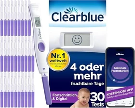 Clearblue Fortschrittlich & Digital Ovulationstest, 30 Stück