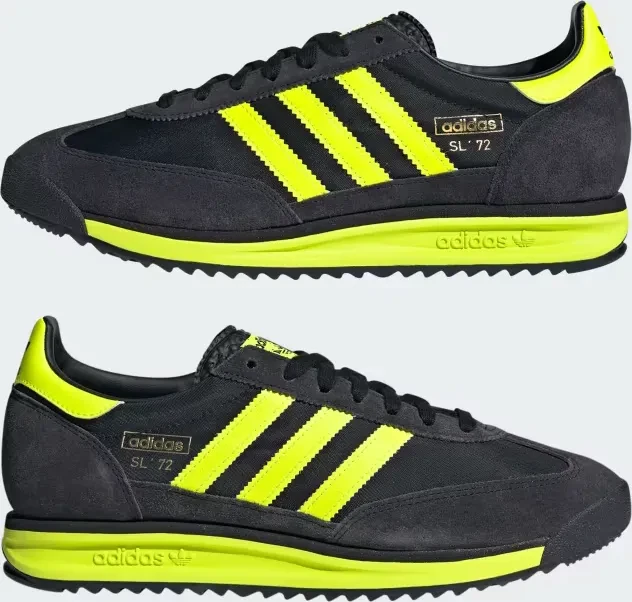 adidas SL 72 RS core black/solar yellow/gold metallic