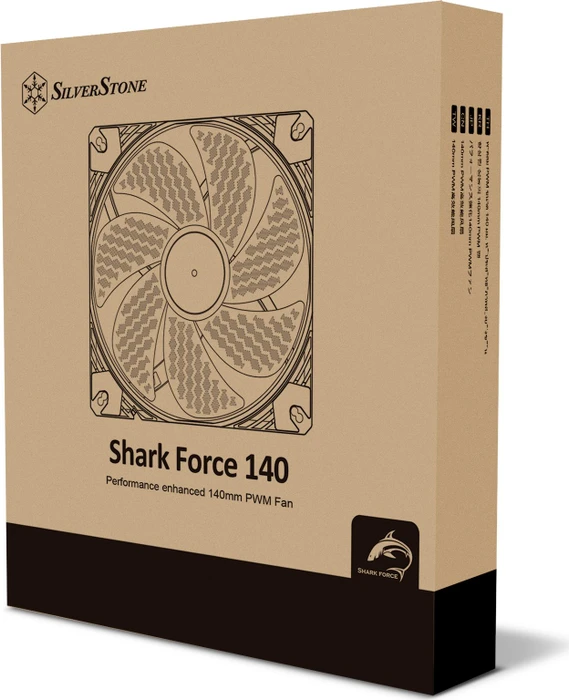 SilverStone Shark Force 140, schwarz, 140mm