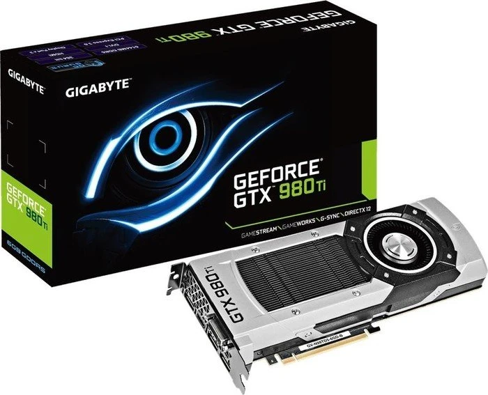 GIGABYTE GeForce GTX 980 Ti, 6GB GDDR5, DVI, HDMI, 3x DP