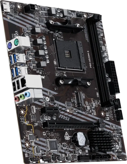 MSI A520M-S (AMD AM4)