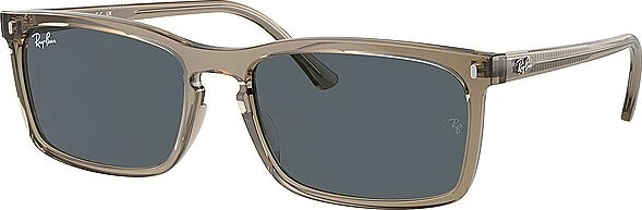 Ray-Ban RB4435 59mm polished transparent brown/blue