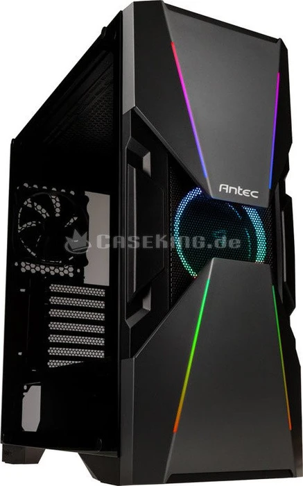 Antec Prime Dark Avenger DA601, Glasfenster