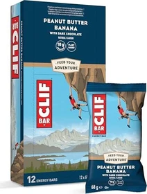 Clif Bar Energy Bar Peanut Butter Banana Dark Chocolate 816g (12x 68g)