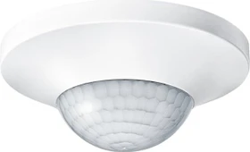 Merten KNX Argus Präsenz mit Lichtregelung und IR-Empfänger, polarweiß, Bewegungssensor (630919)