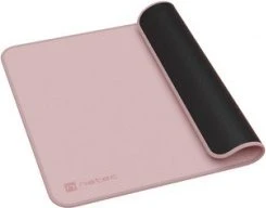 Natec Colors Series Mouse Pad Misty Rose, 300x250mm, rosa