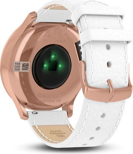 Garmin vivomove HR Premium Aktivitäts-Tracker rosegold/weiß