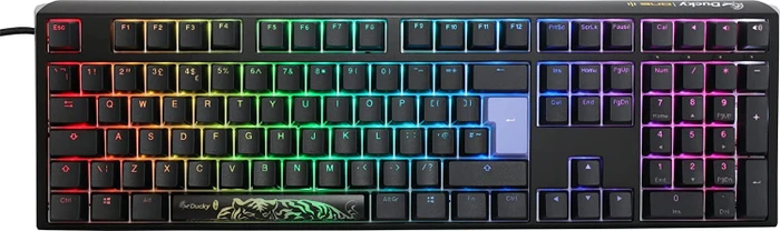 Ducky One 3 PBT, LEDs RGB, Classic Black, MX RGB BLACK, USB, UK