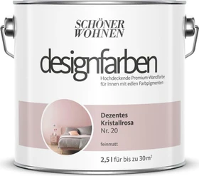 Schöner Wohnen Designfarben innen dezentes kristallrosamatt, 2.5l
