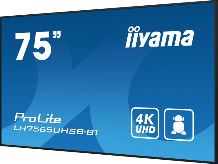 iiyama ProLite LH7565UHSB-B1, 74.5"