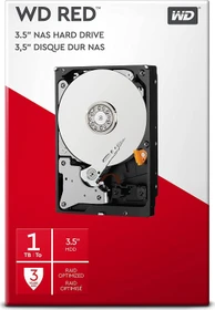 Western Digital WD Red NAS 1TB, 24/7, 512e / 3.5" / SATA 6Gb/s, retail