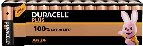 Duracell Plus Mignon AA, 24er-Pack