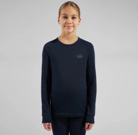Odlo Klassisches Active Warm Base Layer Set dark sapphire (Junior)