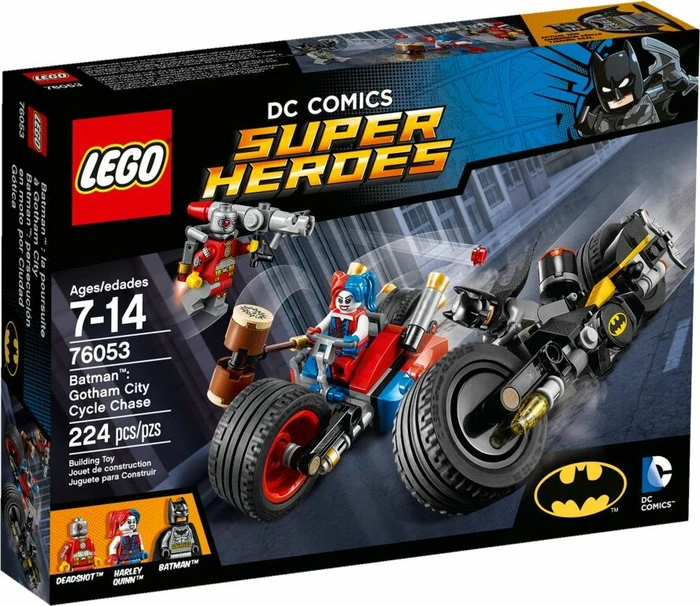 LEGO DC Universe Super Heroes - Batman Batcycle-Verfolgungsjagd in Gotham City