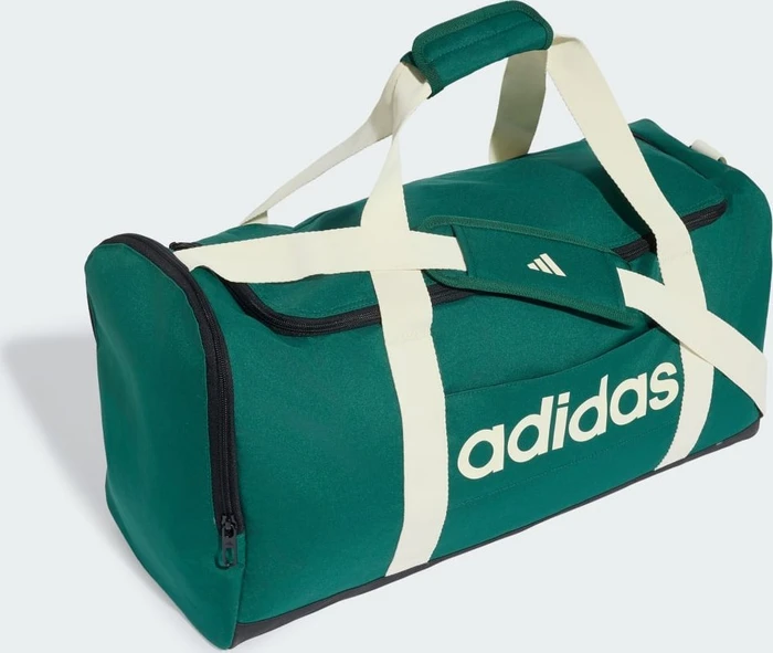 adidas Linear Duffelbag M Sporttasche collegiate green/ivory