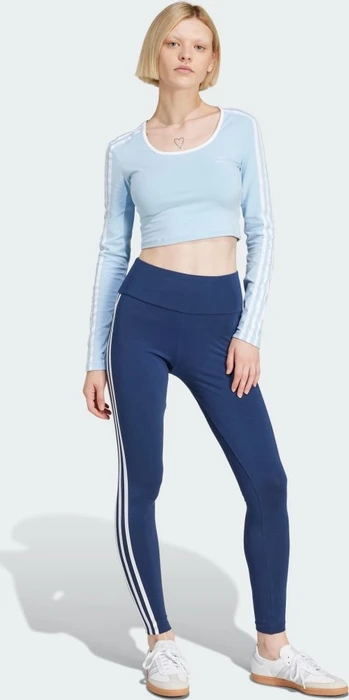 adidas 3-Streifen Hose lang night indigo (Damen)