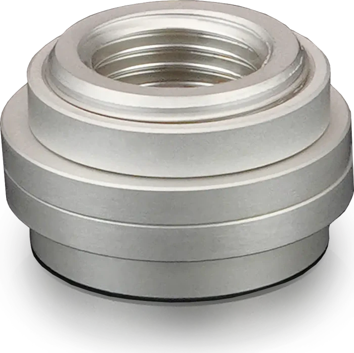 Thermal Grizzly DeltaMate Pass Through Fitting FF, G1/4", matt nickel