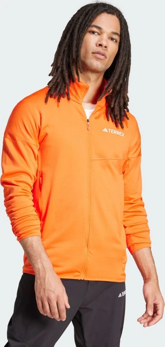 adidas Terrex Xperior Climawarm Light Fleece Jacke semi impact orange (Herren)