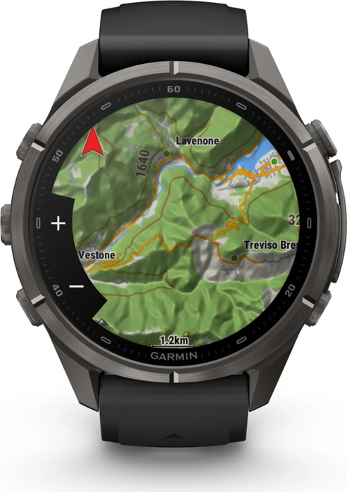 Garmin Fenix 9 Pro 43mm carbon grey dlc titanium/black-pebble grey