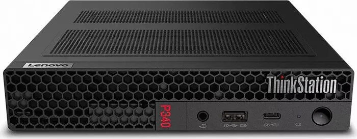 Lenovo ThinkStation P340 Tiny, Core i5-10400T, 8GB RAM, 256GB SSD, Quadro P620, DE