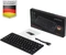 Perixx Periboard-732 Wireless Mini Keyboard, schwarz, LEDs weiß, USB, IT Vorschaubild
