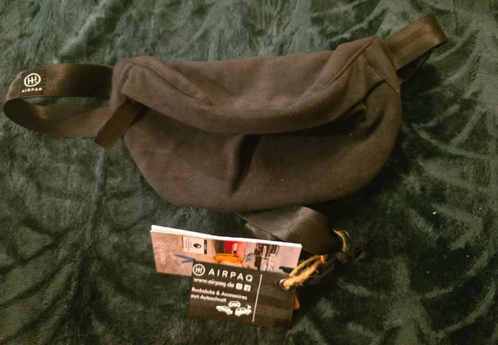 Airpaq Hip Baq Bauchtasche schwarz