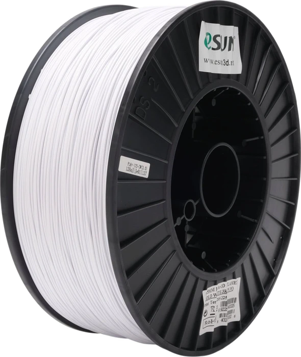 eSUN PLA+, Cold White, Spule, 1.75mm, 3.00kg